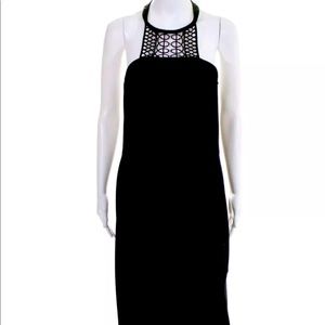 Pre-owned Shoshanna Midnight black maxi dress